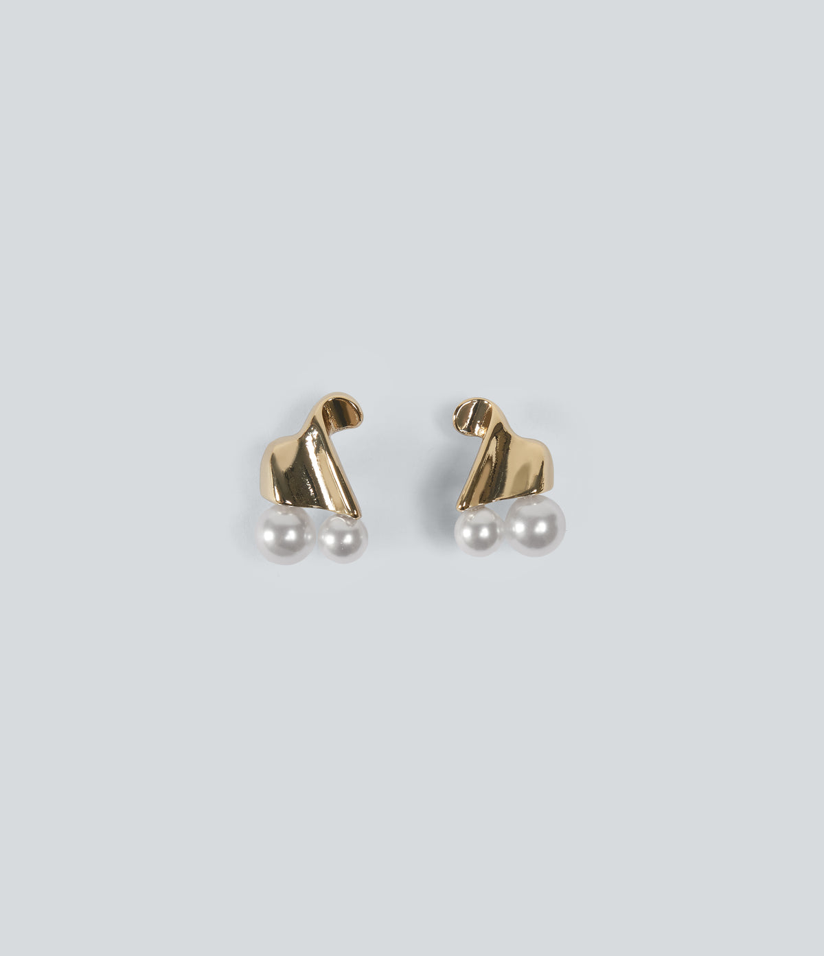 Party Stud Earrings — Gold — view 1