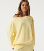 Long Sleeve Casual Sweatshirt — Pear Sorbet — view 4