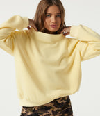 Long Sleeve Casual Sweatshirt — Pear Sorbet — view 6