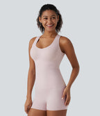 U Neck Push-Up Built-in Bra Casual Underwear — Hushed Violet — view 3