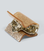 Glitter Hair Claw — Gold — view 2