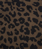 High Waisted Leopard Print Corduroy Casual Mini Skirt with Built-in Shorts and Pockets — Wildmark — view 8