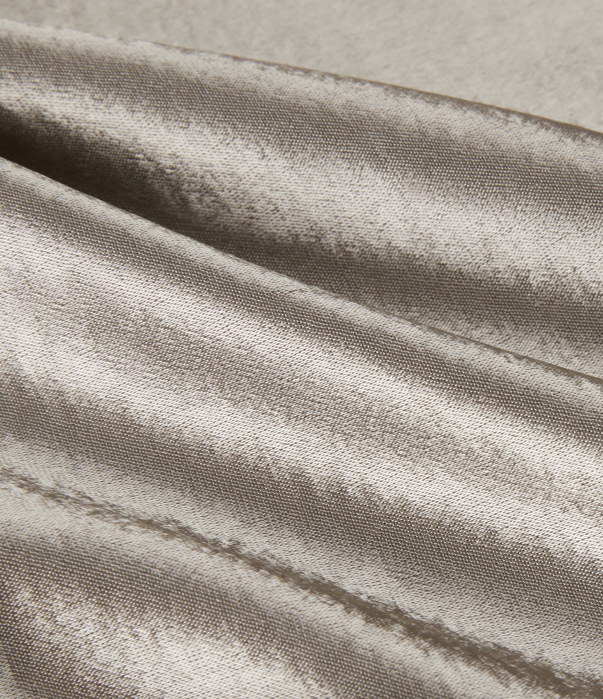 High Waisted Wide Leg Satin Work Trousers with Pockets — White Pewter — view 7