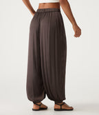 Mid Rise Ruched Casual Joggers with Pockets — Shopping Bag — view 2