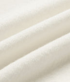 High Neck Long Sleeve Work Jumper — White Alyssum — view 8