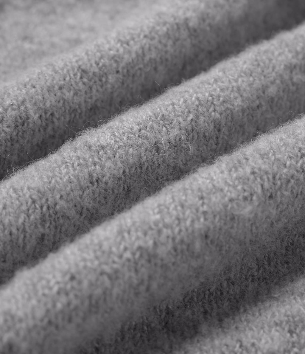 Polo Long Sleeve Work Jumper — Fog Gray — view 8