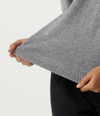 Polo Long Sleeve Work Jumper — Fog Gray — view 6