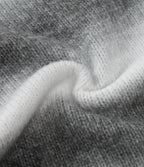 Boat Neck Flounce Long Sleeve Rolled Hem Casual Jumper — Mist Summit — view 7