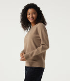 Round Neck Long Sleeve Work Jumper — Cartouche — view 3