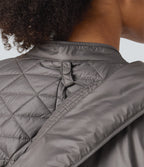 Water Repellent Long Sleeve Quilted Work Padded Jacket with Pockets — Storm Dust — view 8