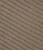 High Neck Long Sleeve Dropped Shoulder Casual Wool-Blend Jumper — Dark Reddish Brown — view 7