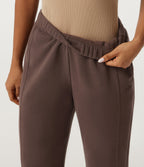 High Waisted Bootcut Fleece Casual Cotton Sweatpants with Pockets — Shopping Bag — view 6