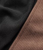 Notched Collar Long Sleeve Corduroy Casual Blazer with Pockets — Coca Mocha — view 8