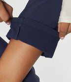 Plush Thermal High Waisted Skinny Casual Trousers with Pockets — Overture — view 7