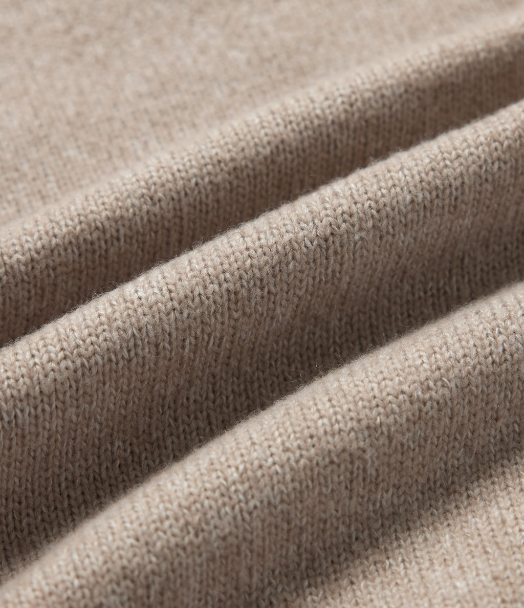 Polo Long Sleeve Work Jumper — Savannah Tan — view 8