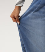 Mid Rise Casual Jeans with Pockets — Blue Jasper Denim — view 7