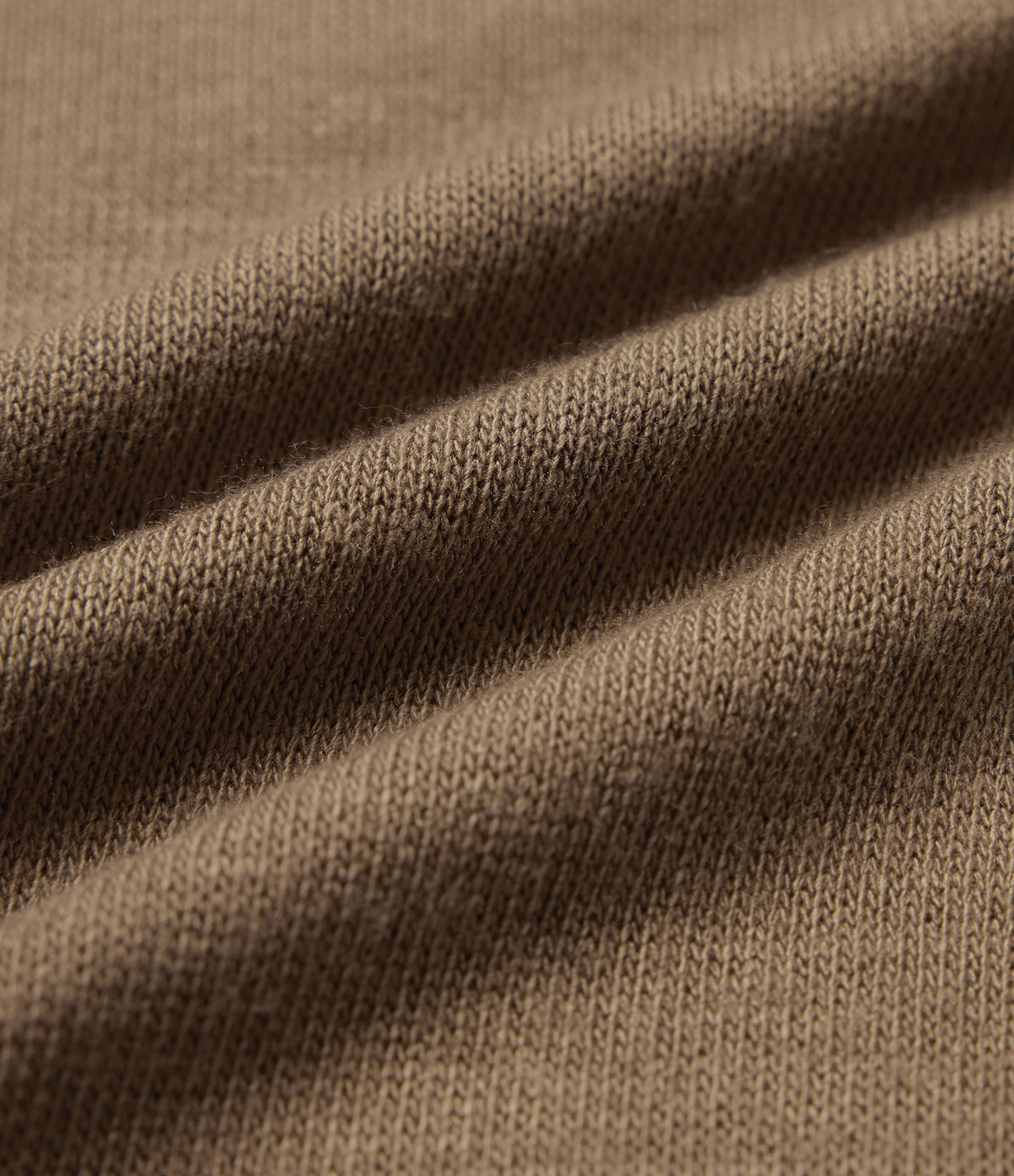 Mock Neck Long Sleeve Split Hem Ruched Casual Top — Deep Ochre — view 7