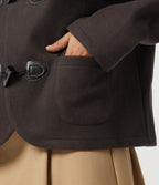 Collared Long Sleeve Casual Coat with Pockets — Mole' — view 6
