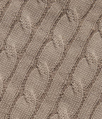 Mock Neck Long Sleeve Work Jumper — Stucco — view 8