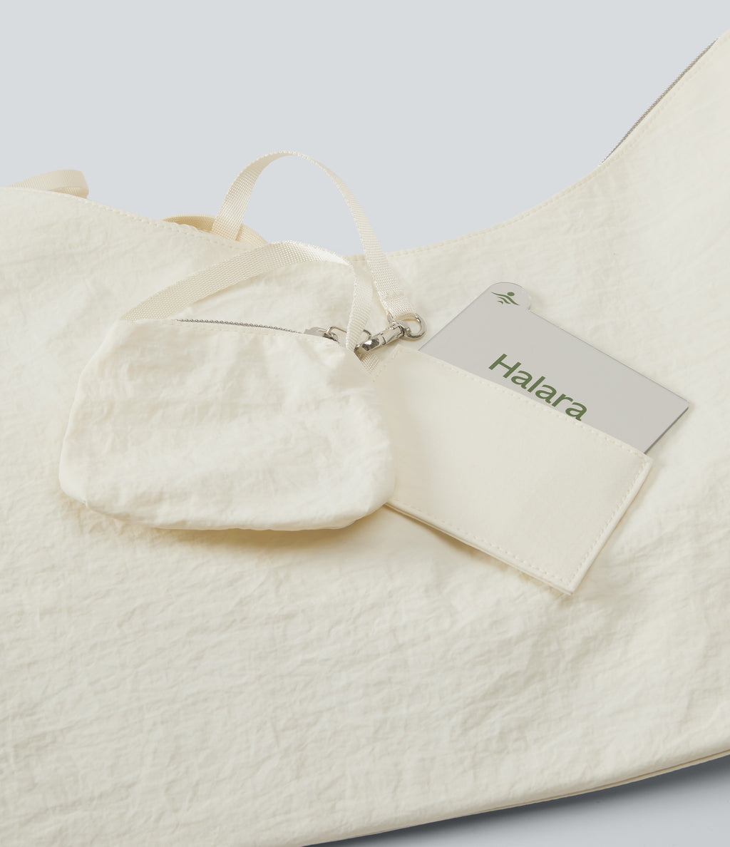 Yoga Shoulder Bag — Lily White — view 3