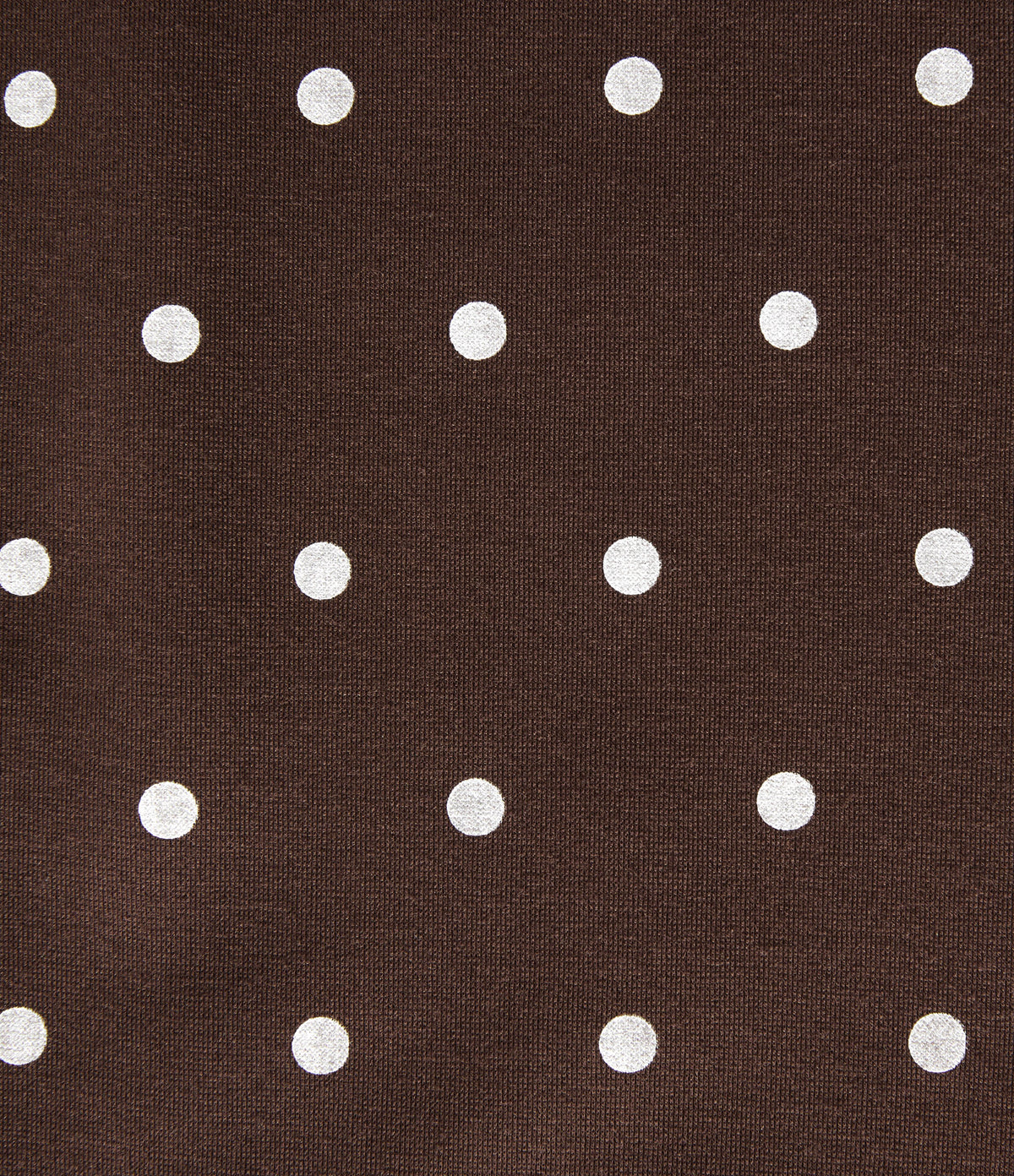 High Waisted Polka Dot Flare Work Trousers with Pockets — Cocoa Confetti — view 7
