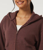Hooded Long Sleeve Casual Sweatshirt — Fudgesickle — view 7
