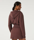 Hooded Long Sleeve Casual Sweatshirt — Fudgesickle — view 2