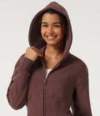 Hooded Long Sleeve Casual Sweatshirt — Fudgesickle — view 6