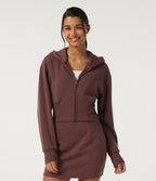 Hooded Long Sleeve Casual Sweatshirt — Fudgesickle — view 1