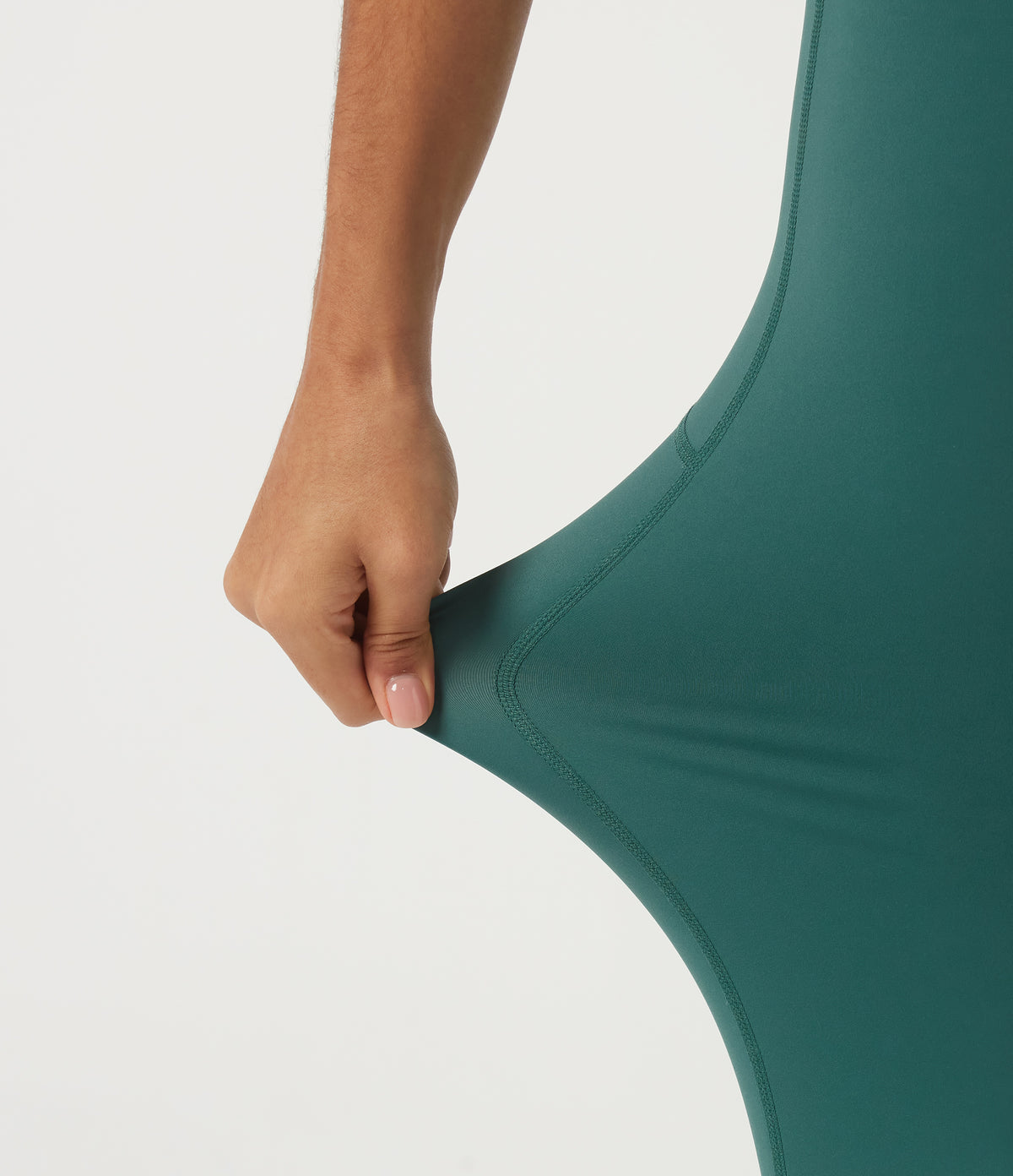Speedwave Air High Waisted Tummy Control Quick Dry Running Joggers with Pockets — Viridian — view 7