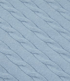 Polo Neck Long Sleeve Work Jumper — Blue Fog — view 7