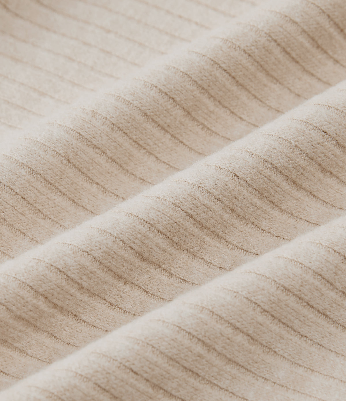 Ribbed Knit Batwing Long Sleeve Curved Hem Casual Cardigan — Fog — view 8