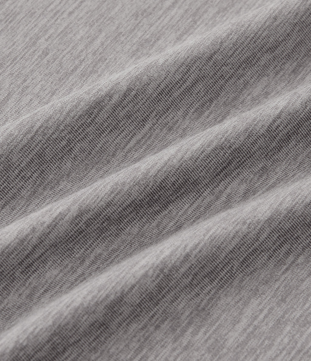 Mid Rise Straight Leg Tie Front Wrapped Yoga Trousers with Pockets — Mottled Earth Gray — view 8