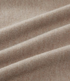 V Neck Long Sleeve Work Jumper — Daywall Beige — view 7