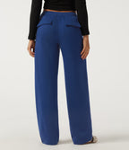 Mid Rise Drawstring Baggy Casual Sweatpants with Pockets — Blueprint — view 2