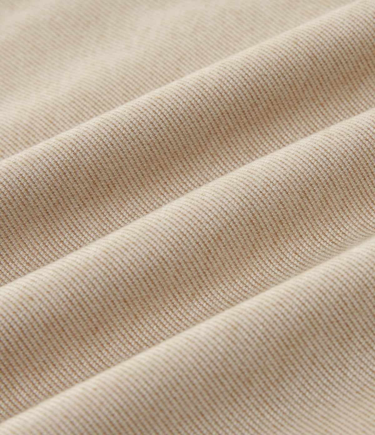 High Waisted Midi Casual Skirt — Flaxen Beige — view 8