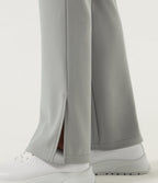 High Waisted Bootcut Golf Trousers with Pockets — Forest Fog — view 7