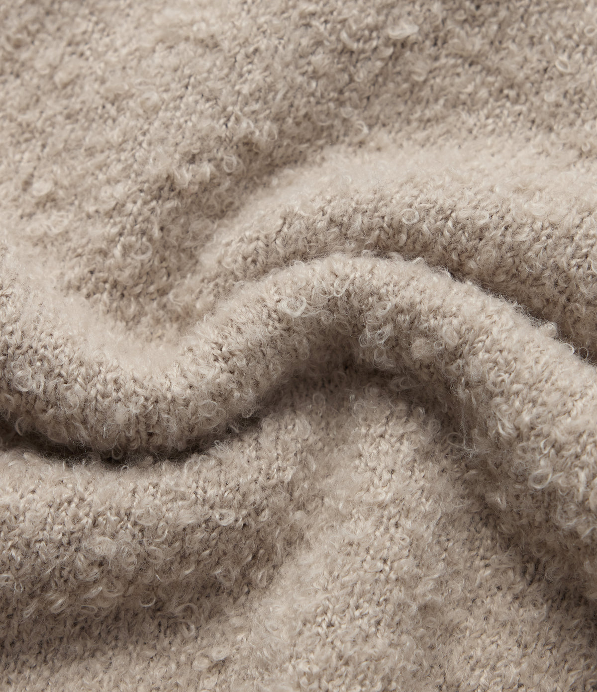 Polo Long Sleeve Casual Jumper — Savannah Tan — view 6