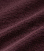 Mock Neck Long Sleeve Color Block Side Stripe Yoga Jacket with Pockets — Berry Red — view 8