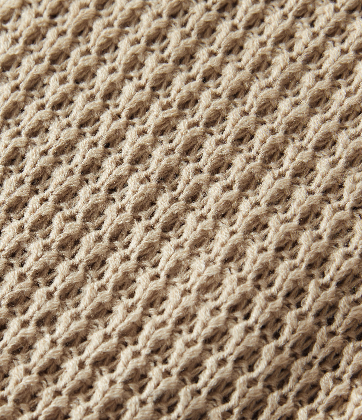 High Neck Long Sleeve Uneven Hem Casual Jumper — Pebble — view 7