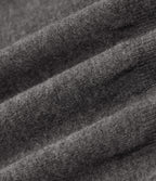 Round Neck Long Sleeve Casual Jumper — Smokey Grey — view 8