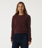 Round Neck Long Sleeve Work Jumper — Mulled Night — view 1
