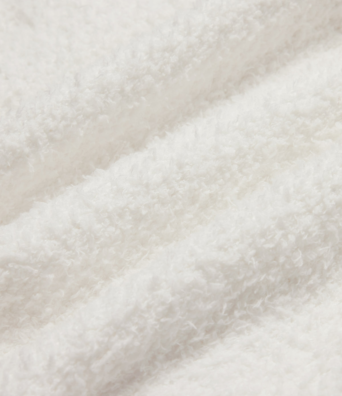 Mid Rise Wide Leg Lounge Trousers — White — view 7