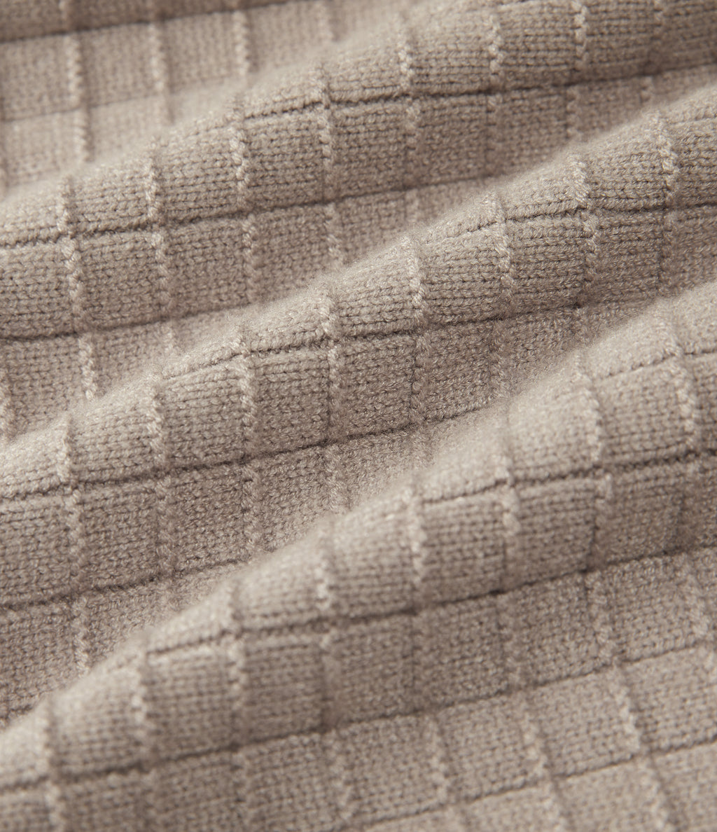 Lapel Long Sleeve Casual Cardigan — Pure Cashmere — view 7