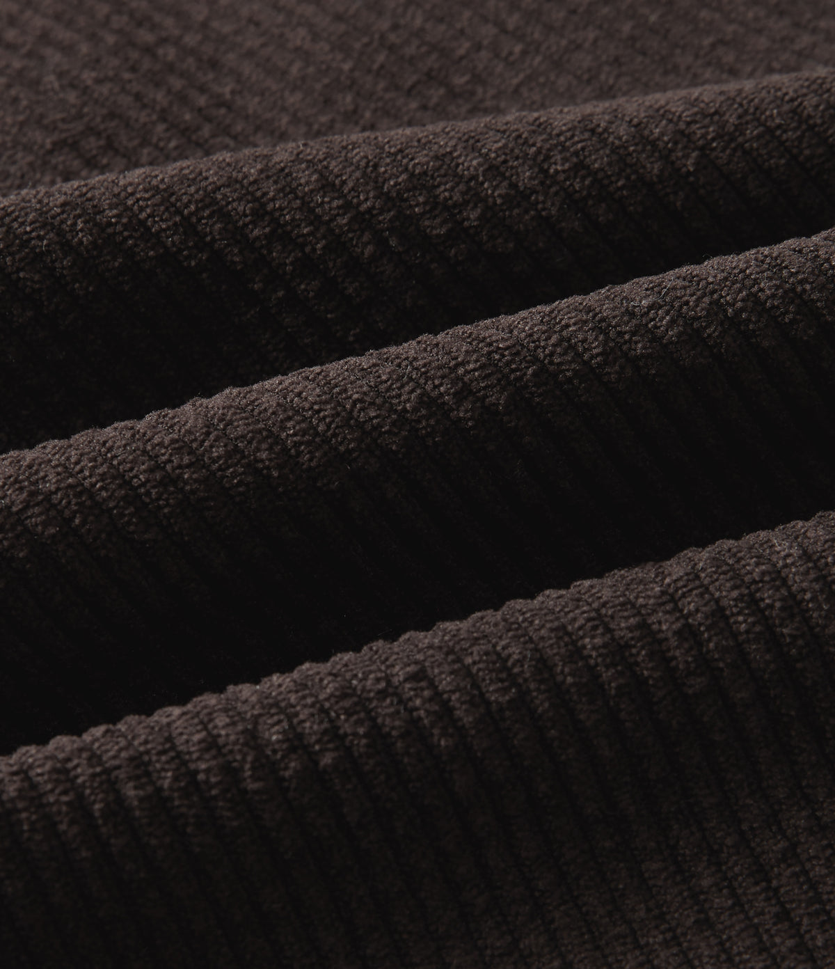 High Waisted Drawstring Baggy Corduroy Cargo Workout Trousers with Pockets — After Dark — view 7