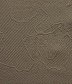 V Neck Long Sleeve Jacquard Work Blazer — Hay Brown — view 8
