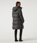 Hooded Long Sleeve Work Padded Jacket with Pockets — Catacombs — view 2