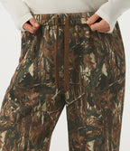High Waisted Casual Sweatpants with Pockets — Fall Birch Camo — view 6