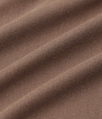 V Neck Long Sleeve A-Line Casual Midi Dress — Beaver Fur — view 8