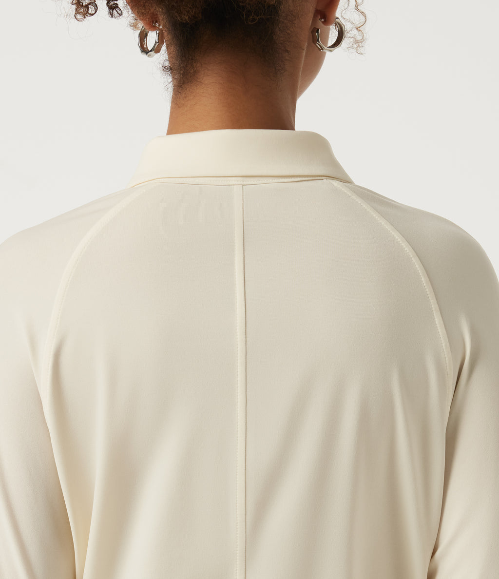 Raglan Long Sleeve Casual Shirt — Halo Linen — view 8